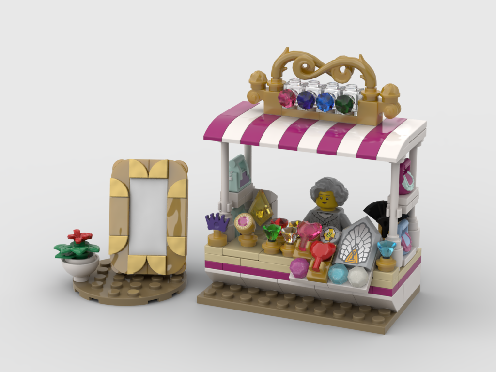 MOC - Jewelry Stand