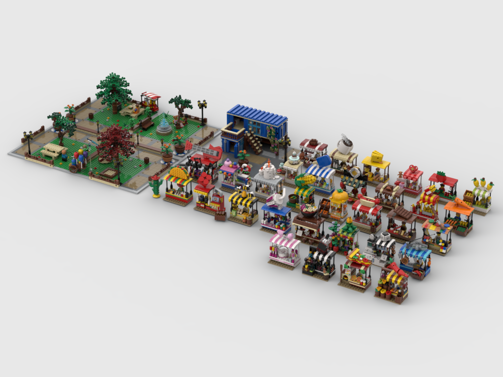 MOC - Market Series - 32 Stand + 2 Modular Display