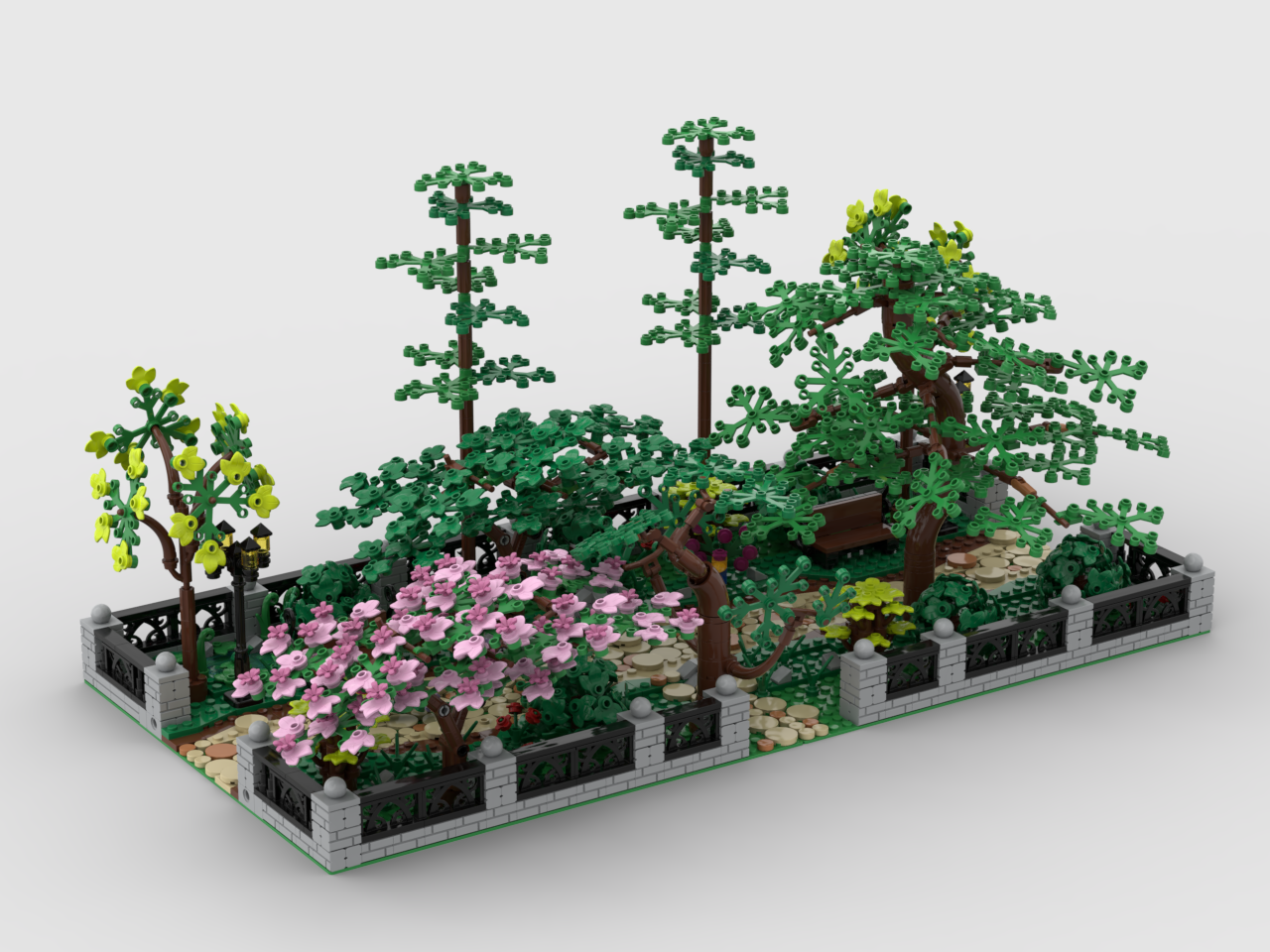 Modular Tree Plant MOC - Modular Park with Trees – How to build it
