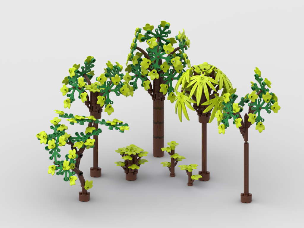 MOC - Plant pack - Design with part 1566