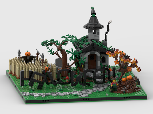 MOC - Halloween Diorama