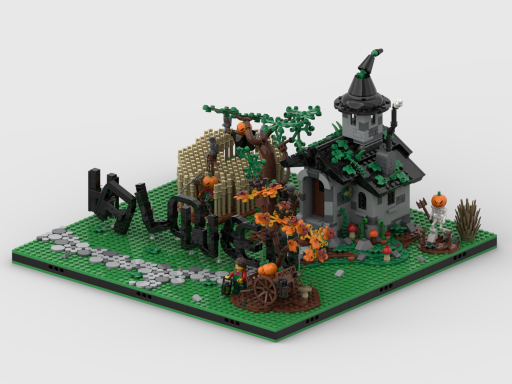 MOC - Halloween Diorama