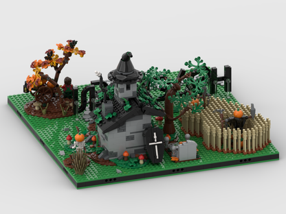 MOC - Halloween Diorama