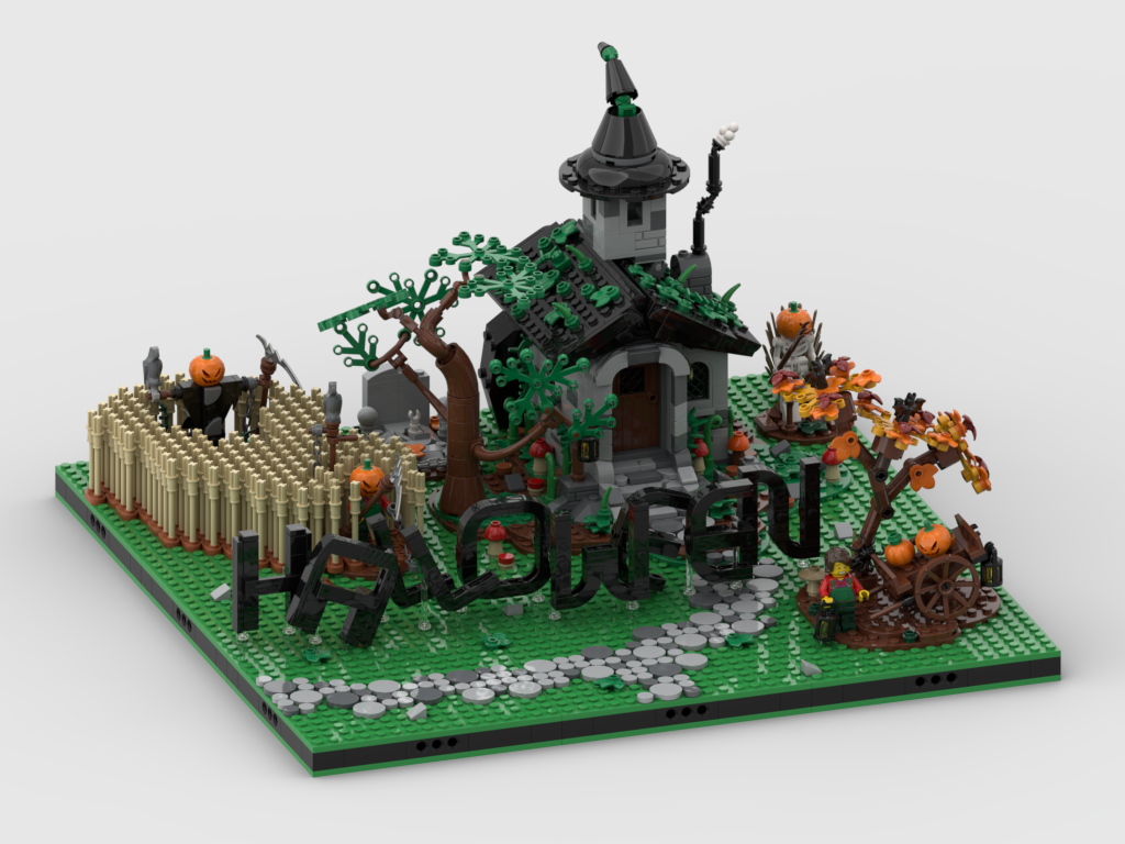 MOC - Halloween Diorama