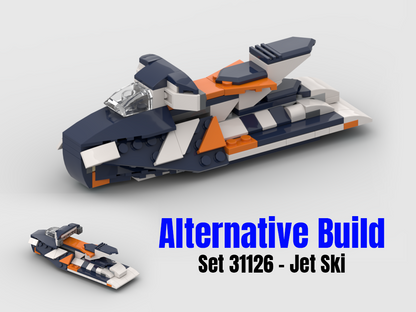 MOC - Jet Ski 31126 Alternative Build