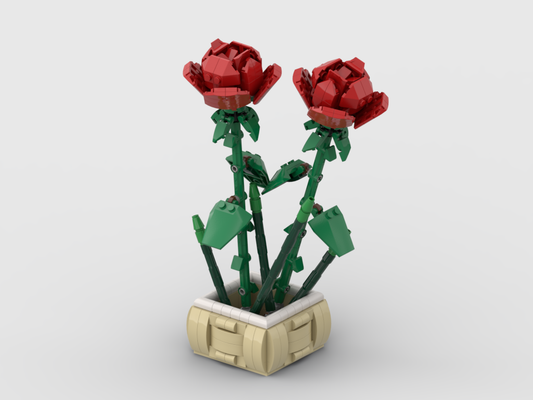 MOC - Rose in a pot