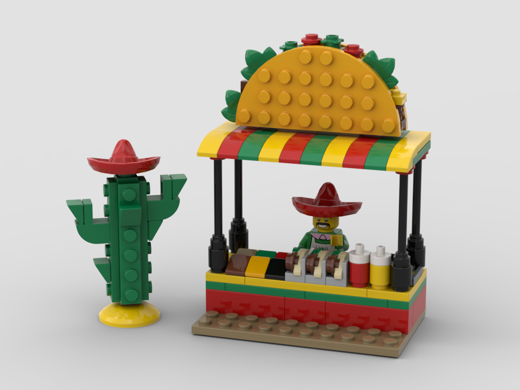 MOC - Market Stand Pack #7