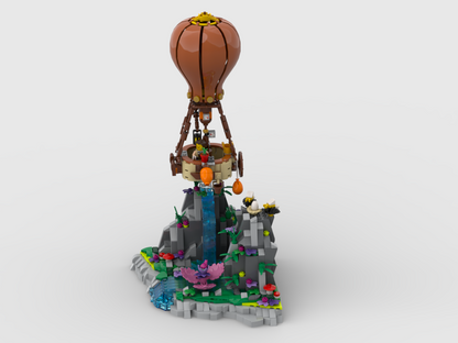 MOC - Air Balloon Diorama