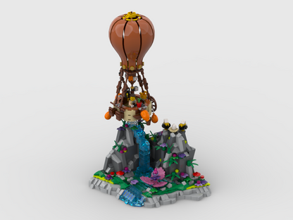 MOC - Air Balloon Diorama