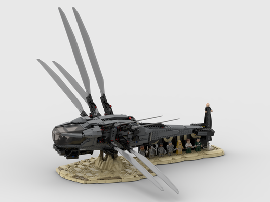 MOC - Display for set 10327 Dune Atreides Royal Ornithopter