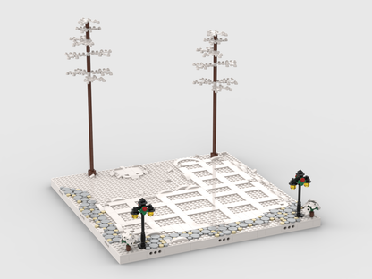 MOC - Winter Village - Display for set 21330 - Home Alone