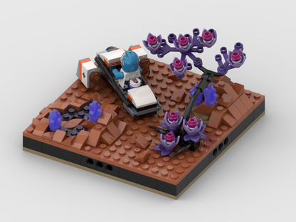 MOC - Display for set 30663 - Space Hoverbike