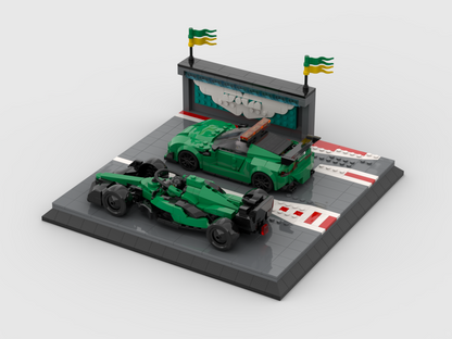 MOC - Display for set 76925 - Aston Martin Vantage Safety Car & AMR23