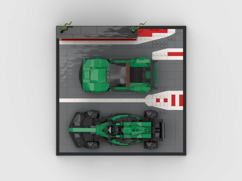 MOC - Display for set 76925 - Aston Martin Vantage Safety Car & AMR23