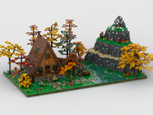 Load image into Gallery viewer, MOC - Nature Diorama + Display for set 21338 A-Frame Cabin
