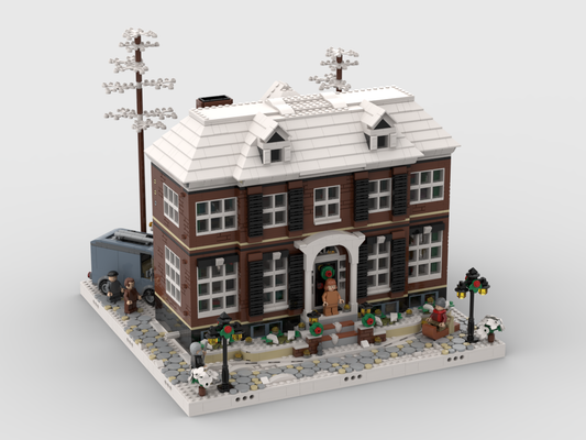 MOC - Winter Village - Display for set 21330 - Home Alone