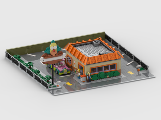 MOC - Modular Parking + Display for set 10352