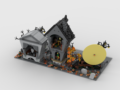 MOC - Modular Display for set 21351 - Tim Burton's The Nightmare Before Christmas