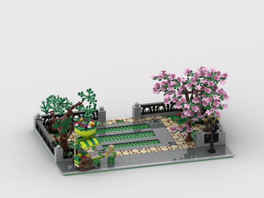 MOC - Modular STEM Park - Display for set 21355 The Evolution of STEM