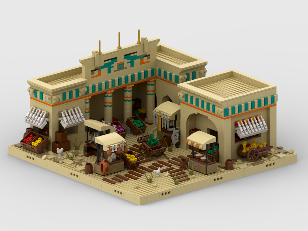 MOC - Ancient Egypt Diorama