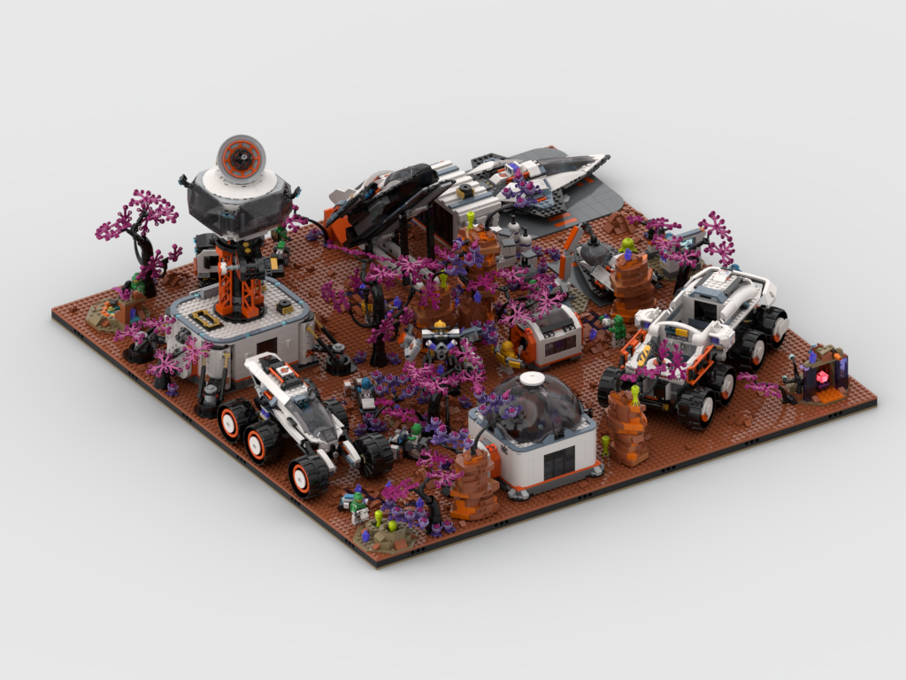 MOC - Space Explorer Diorama - Display for 2024 space series – How to ...