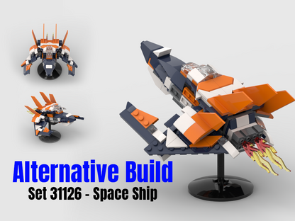 MOC - Space Ship 31126 Alternative Build