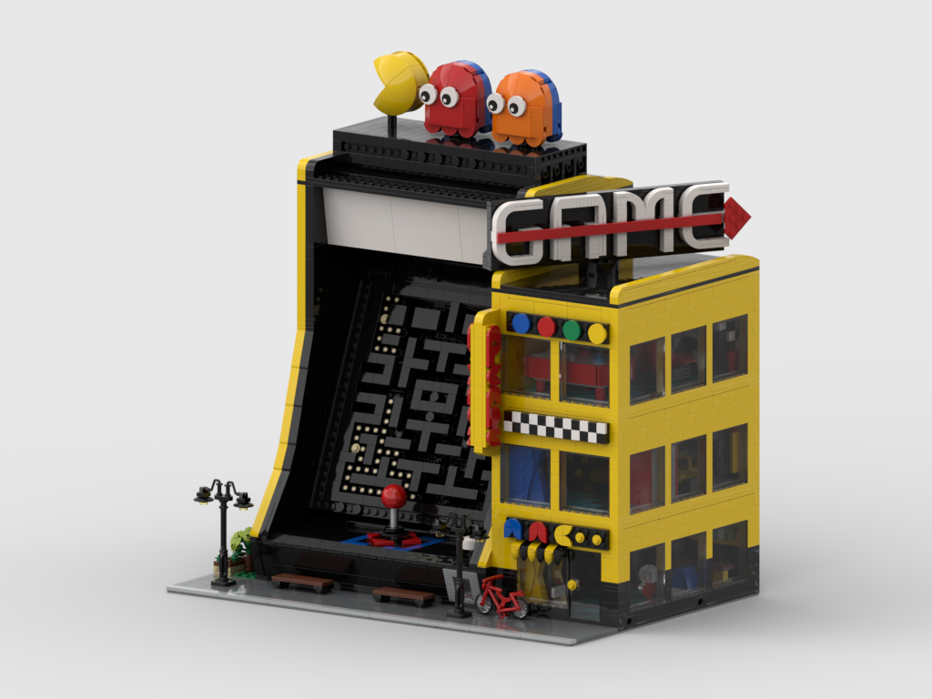 MOC - Modular Arcade Center + Display for set 10323