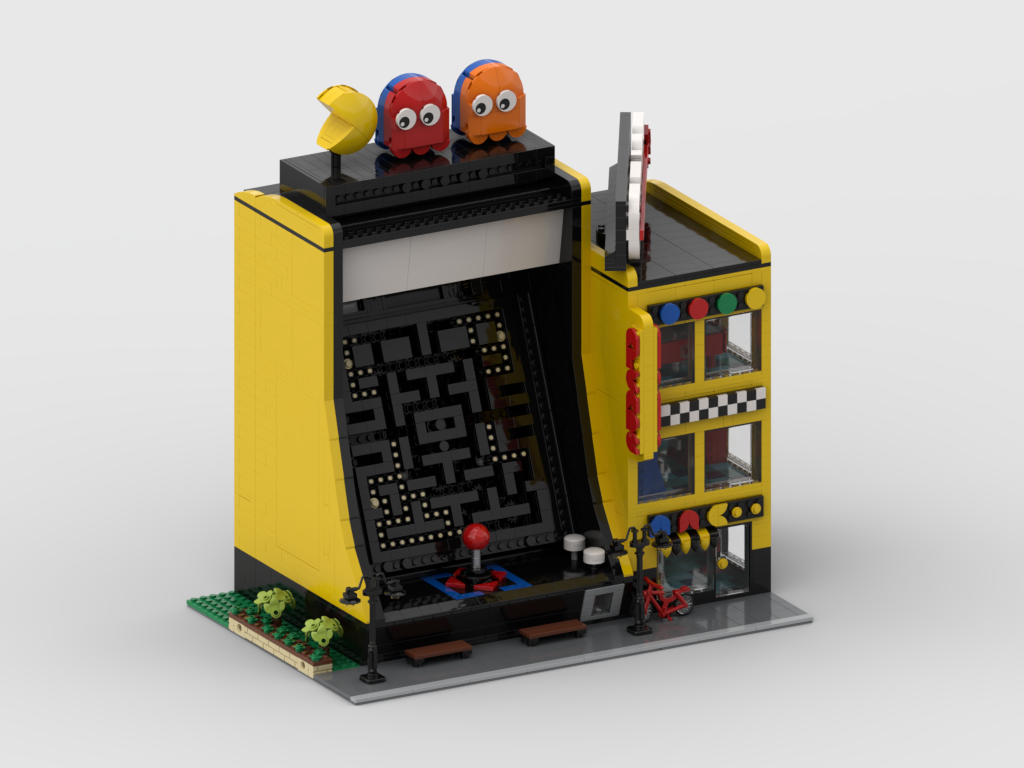 MOC - Modular Arcade Center + Display for set 10323