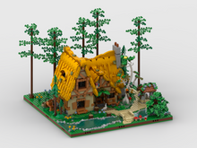 Load image into Gallery viewer, MOC - 48X48 Display for set 43242 Snow White and the Seven Dwarfs&#39; Cottage
