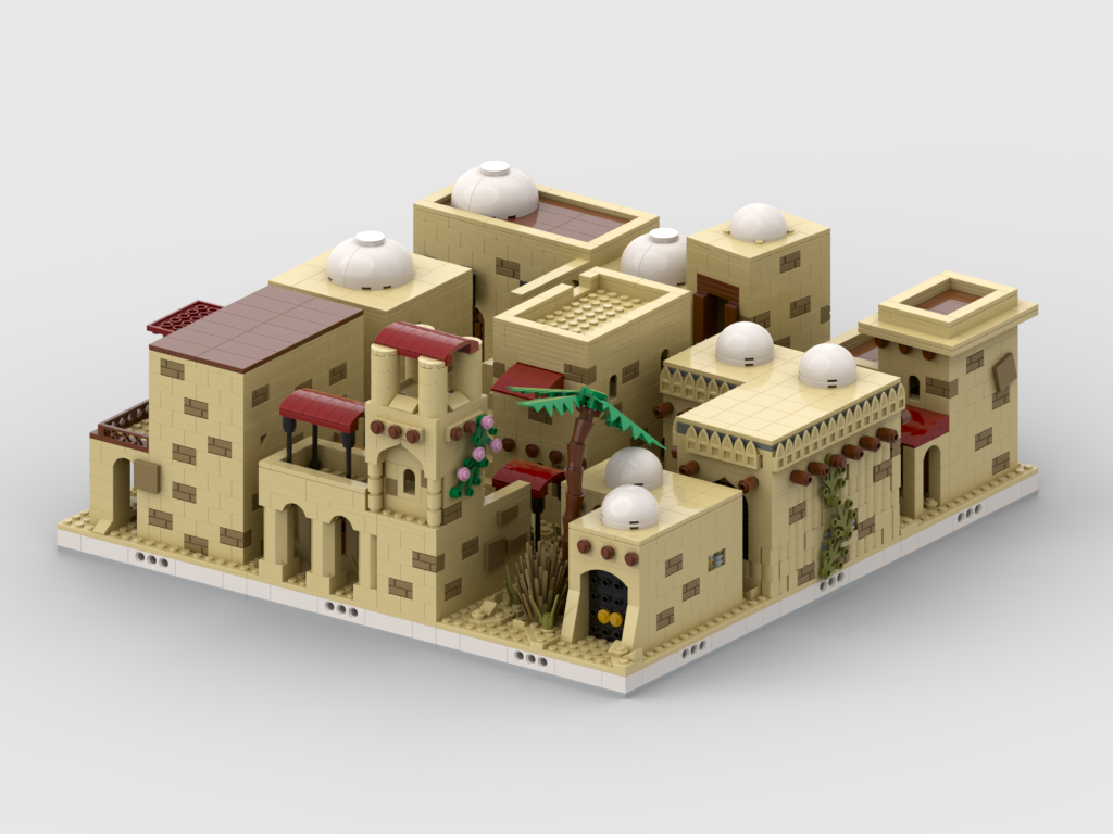 MOC - Ancient Egypt Village Houses