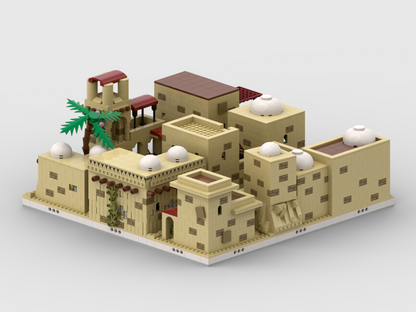 MOC - Ancient Egypt Village Houses