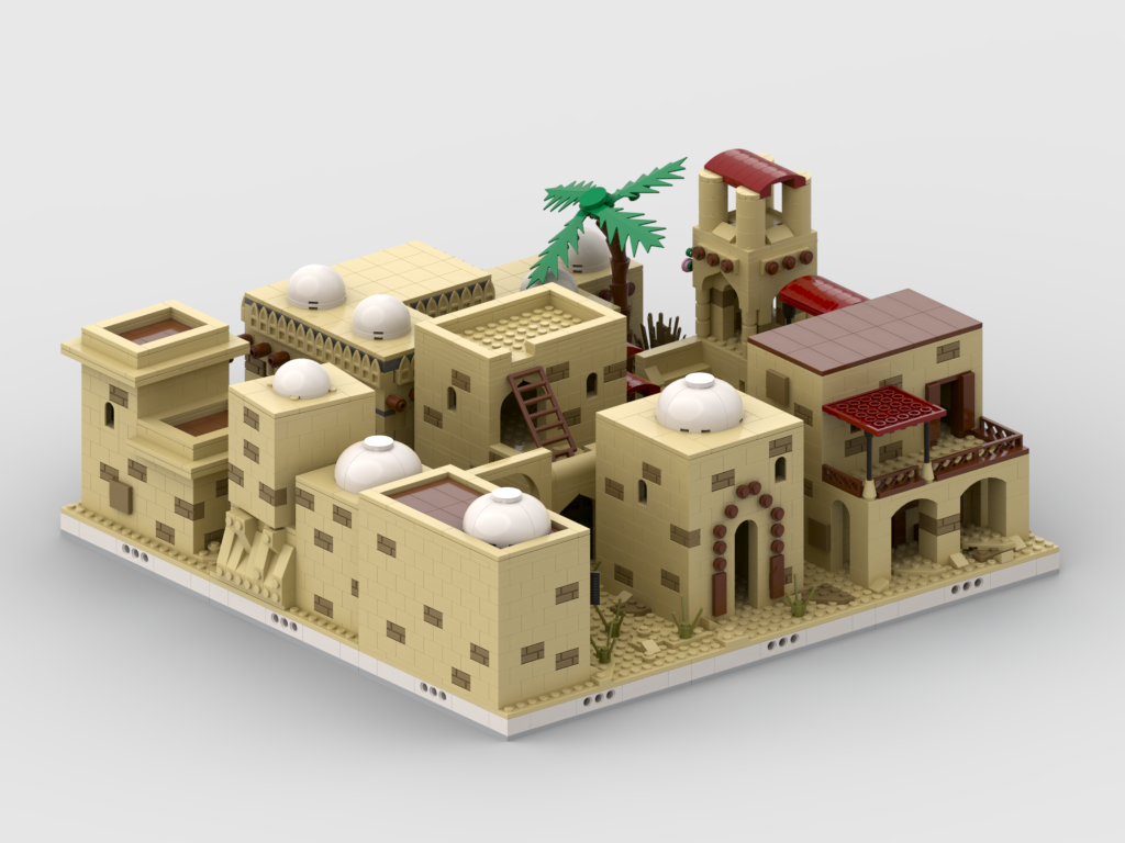 MOC - Ancient Egypt Village Houses