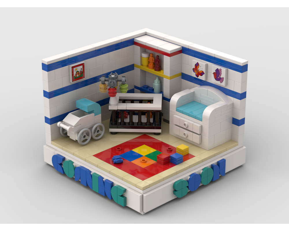 MOC - Baby Room - How to build it   