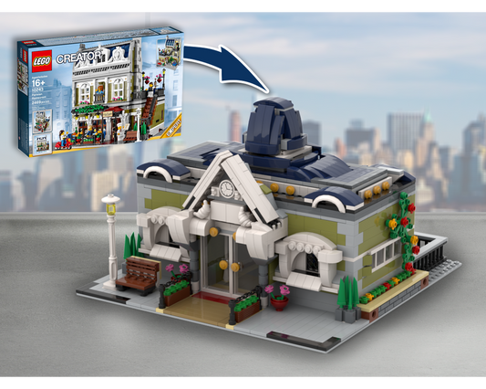 MOC - 10243 Modular City Hall Alternative Build - How to build it   