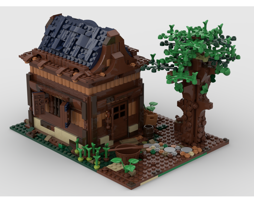 MOC - 21318 Modular Medieval House Alternative Build - How to build it   