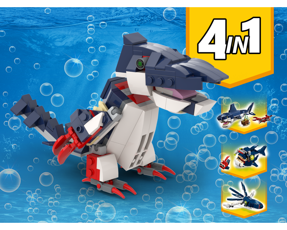 MOC - 31088 Bird Alternative Build - How to build it   