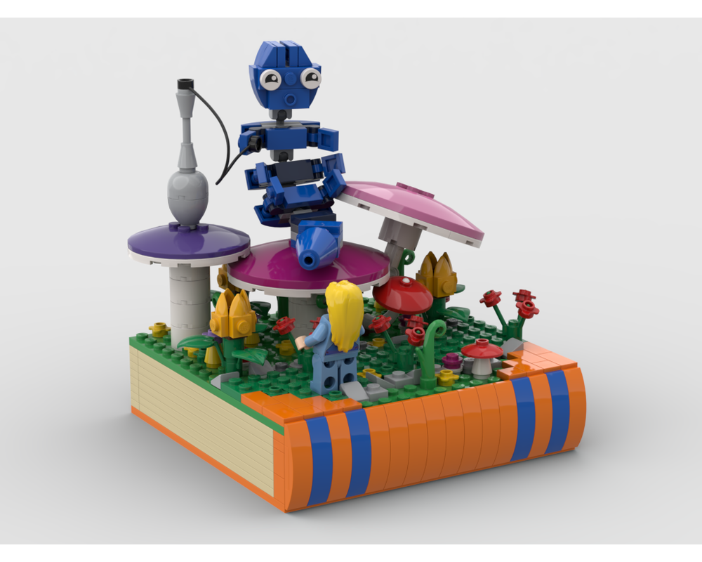 MOC - Alice's Adventures in Wonderland - How to build it   