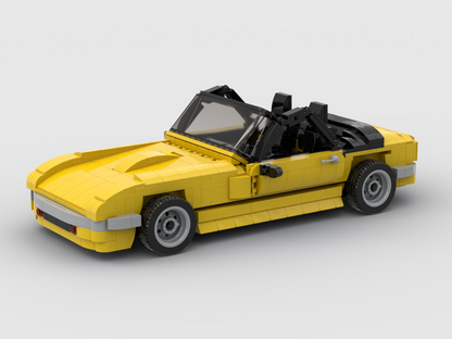 MOC - Lotus Elan s4 1969 - How to build it   