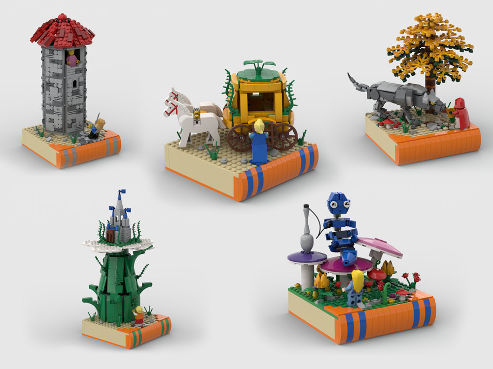 MOC - Fairy Tales Pack - How to build it   