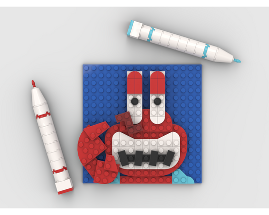 MOC - Mr. Krabs Draw - How to build it   