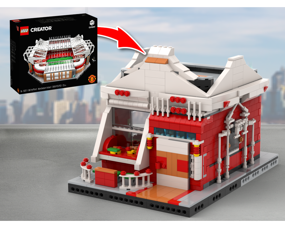 MOC - 10272 Modular Sushi Bar Alternative Build - How to build it   