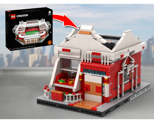 MOC - 10272 Modular Sushi Bar Alternative Build - How to build it   