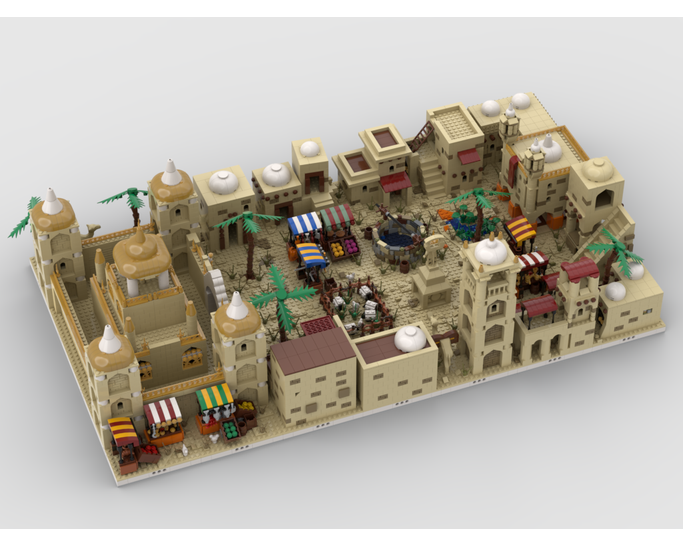 MOC - Desert Village 2.0 Moc - How to build it   