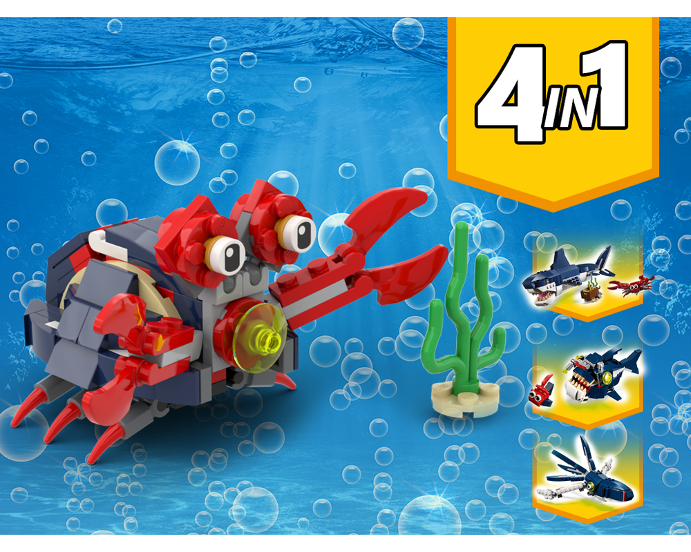 31088 Hermit crab Alternative Build - How to build it   