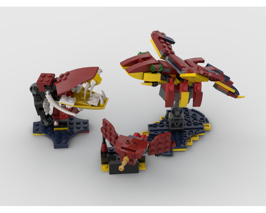 MOC - 31102 Carnivorous plant and insects Alternative Build - How to build it   