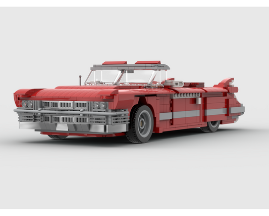 MOC - Cadillac Eldorado 62 series 1959 - How to build it   