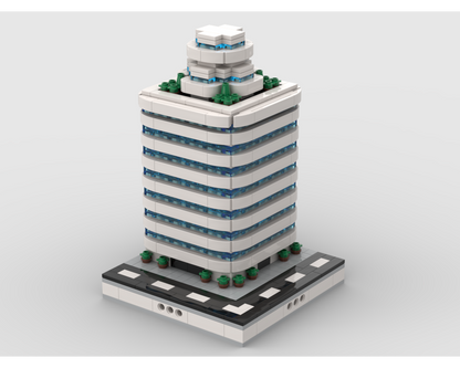 MOC - Skyscraper Modular City | build from 14 MOCs - How to build it   