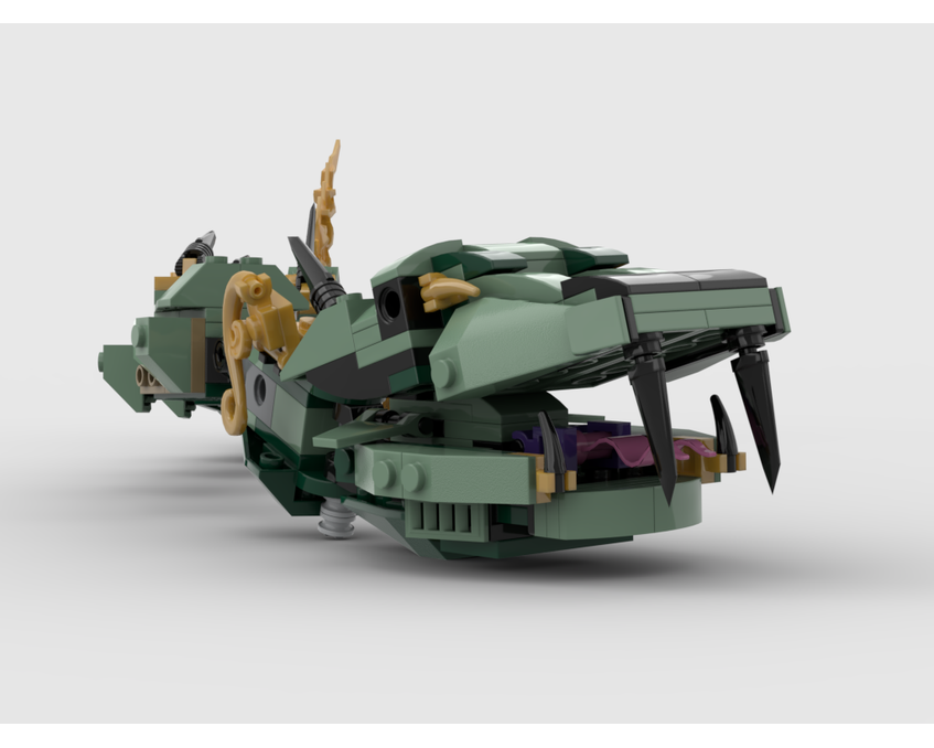 MOC - 70612 Snake Alternative Build - How to build it   