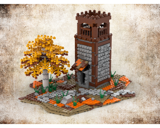 MOC - Watch Tower - How to build it   