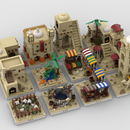 MOC - Desert Village | build from 12 different mocs - How to build it   